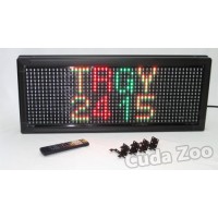 Affordable LED TRGY-2415 Tri Color Programmable Message Sign, 13 x 51